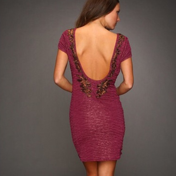 FREE PEOPLE beaded low back dress❤️ - Picture 4 of 8